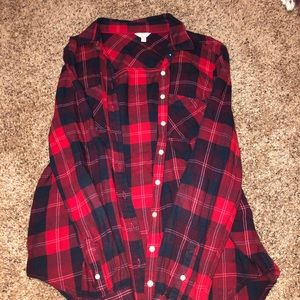 Red and Blue Flannel